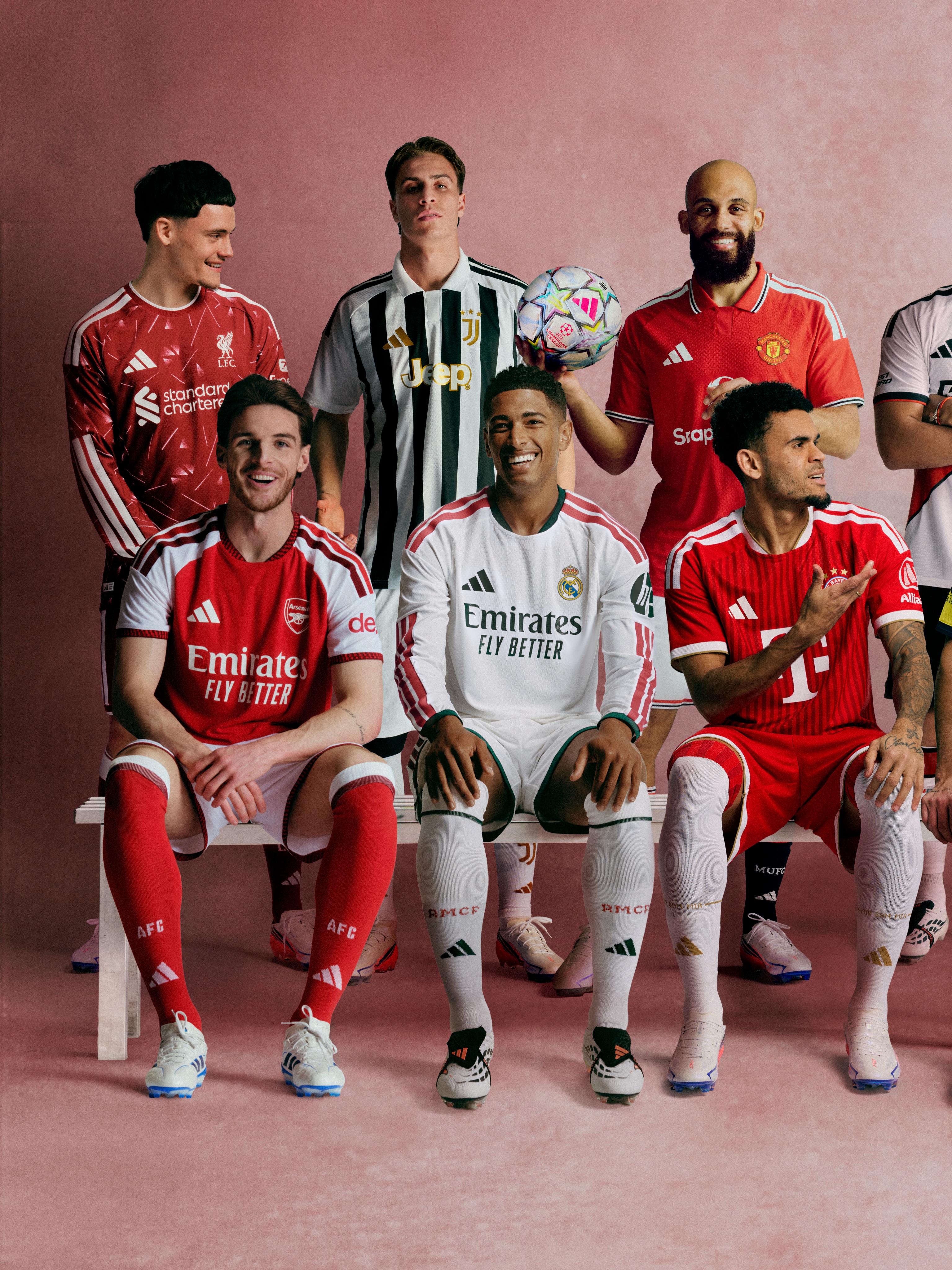 Maillots de clubs européens